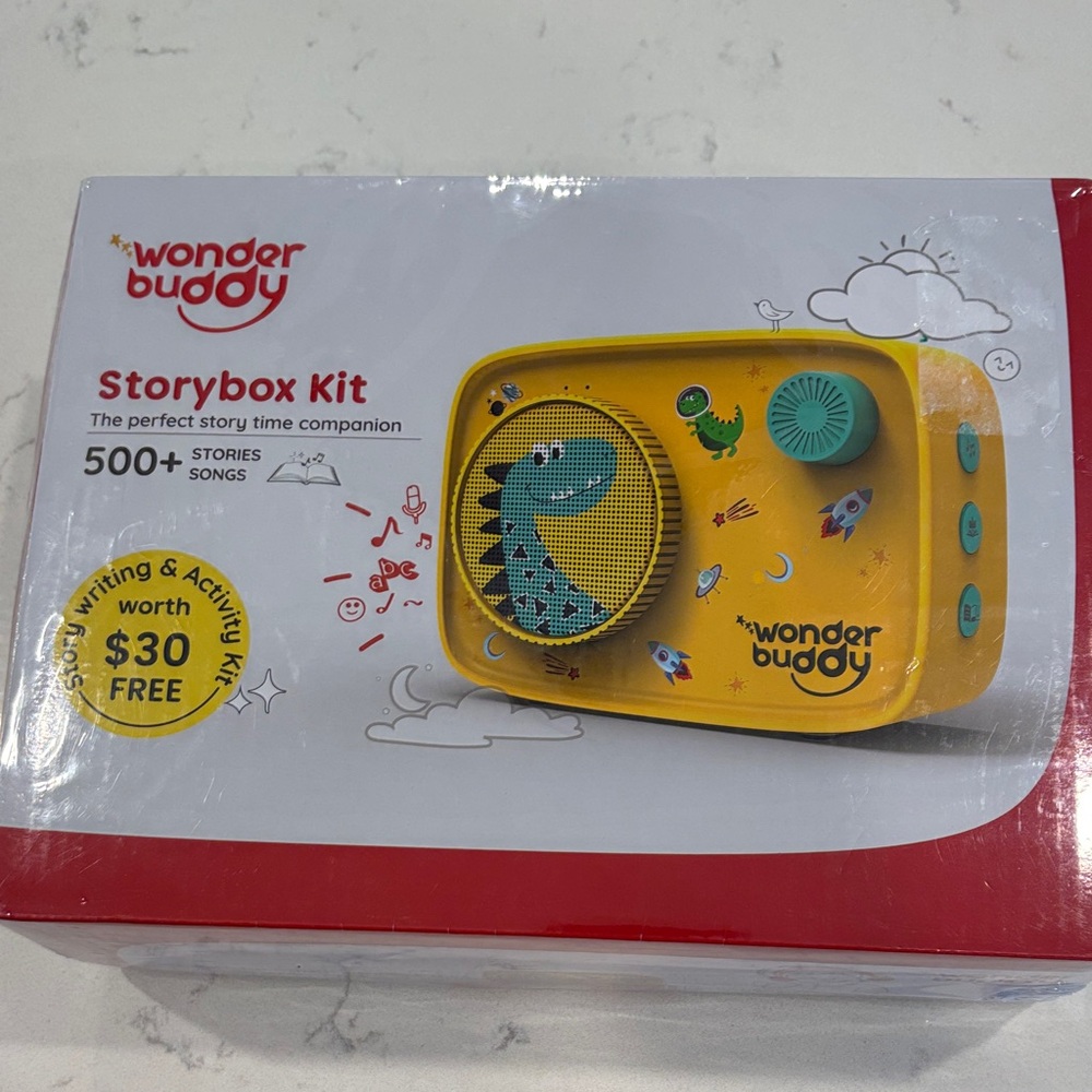 New! Wonder buddy Yellow Storybox Kit for Kids